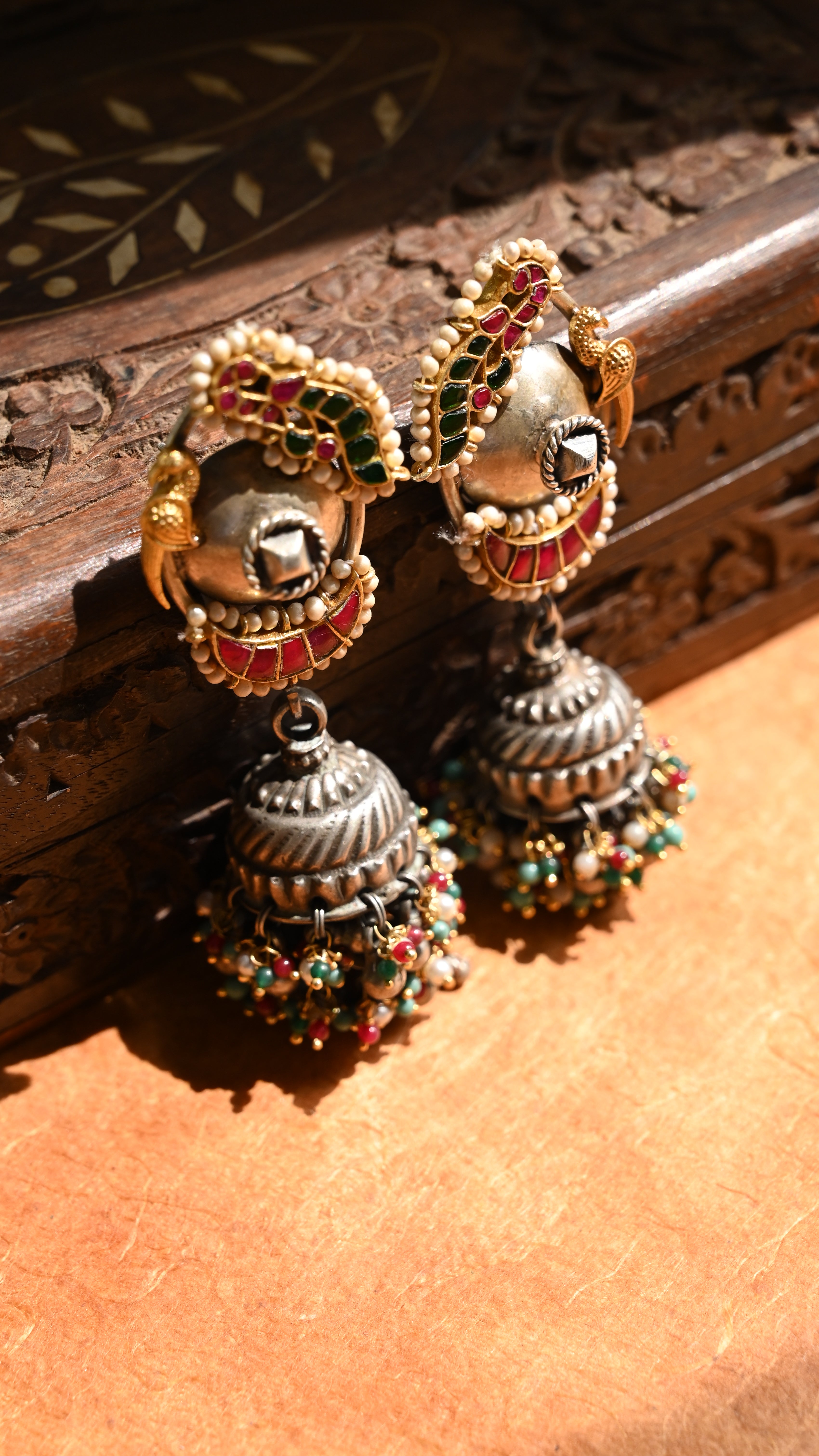 Naavi vintage one of a kind earrings